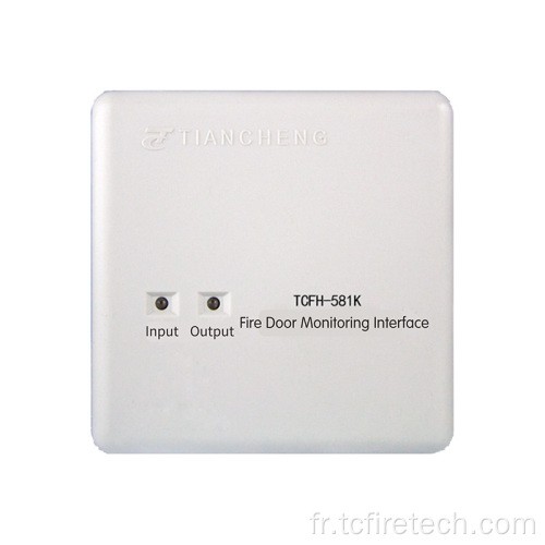 Interface de surveillance des portes d'incendie TCFH-581K